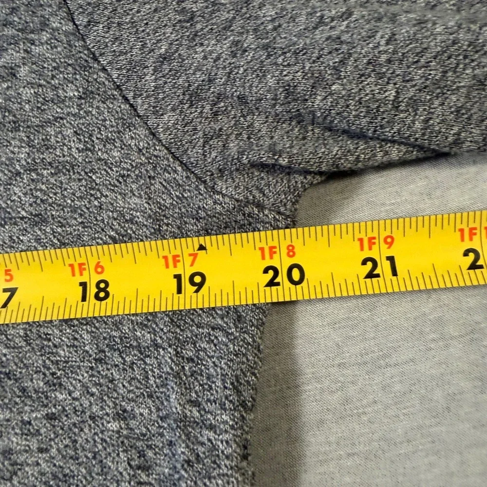 J. Crew Mens Cashmere Blend Long Sleeve Polo Shirt Gray Medium Cotton Knit